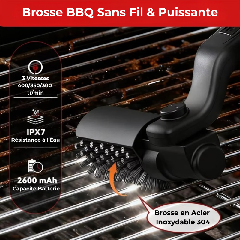 Brosse Barbecue Électrique Elovo