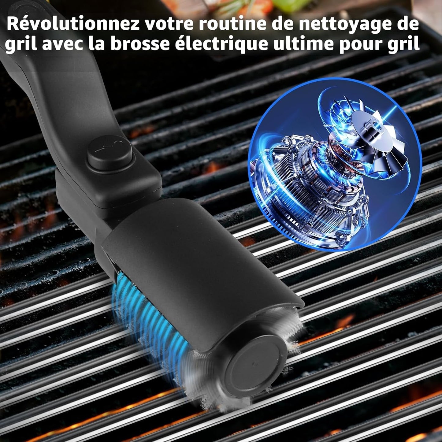 Brosse Barbecue Électrique Elovo